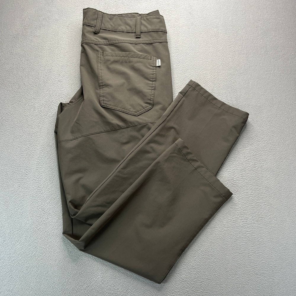 Wrangler Outdoor Cargo Pants Mens 36 (FIT 37x30) Brown Blend Hiking Utility Work